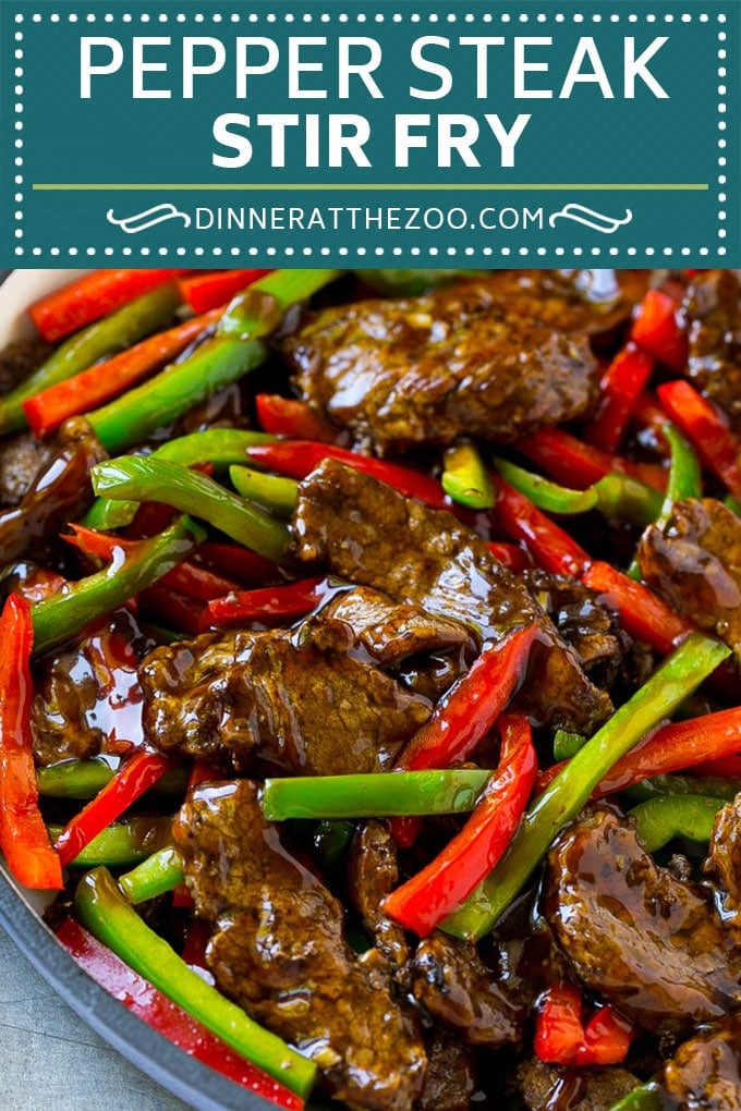 Pepper Steak Stir Fry Recipe | Chinese Pepper Steak | Steak Stir Fry | Beef Stir Fry #steak #peppers #stirfry #chinesefood #ezlod #beef