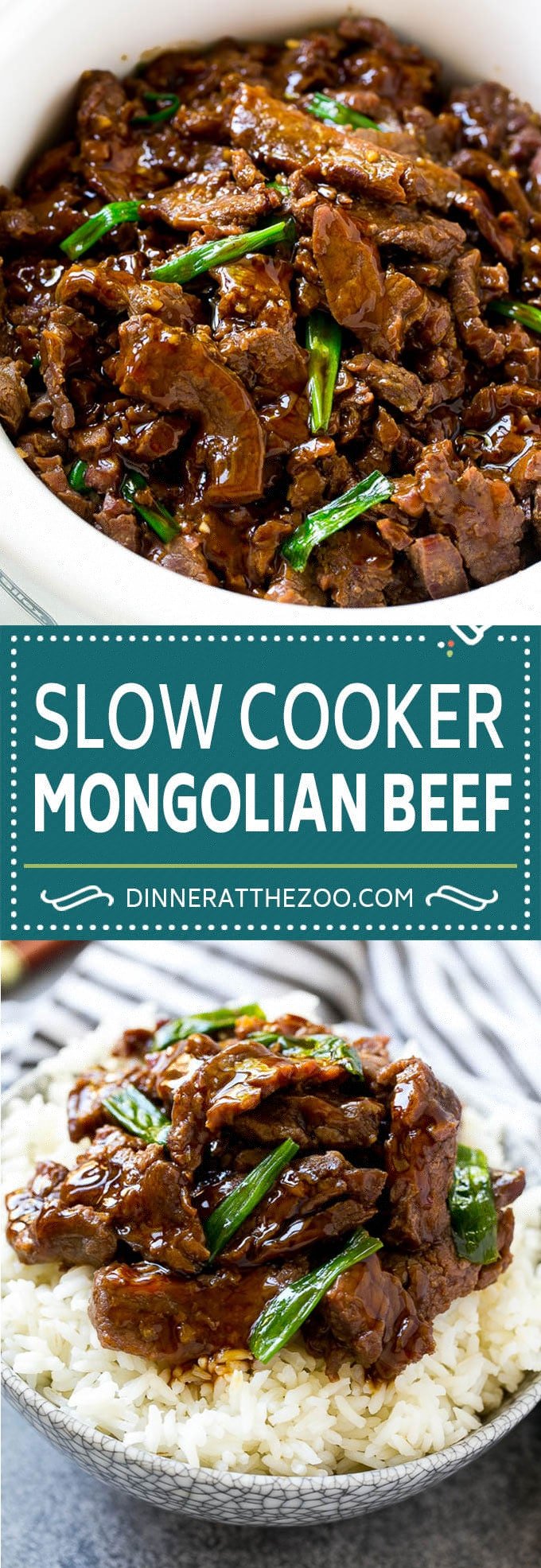 Slow Cooker Mongolian Beef Recipe | Crock Pot Mongolian Beef | Asian Beef Recipe | Slow Cooker Beef #beef #slowcooker #crockpot #asianfood #ezlod