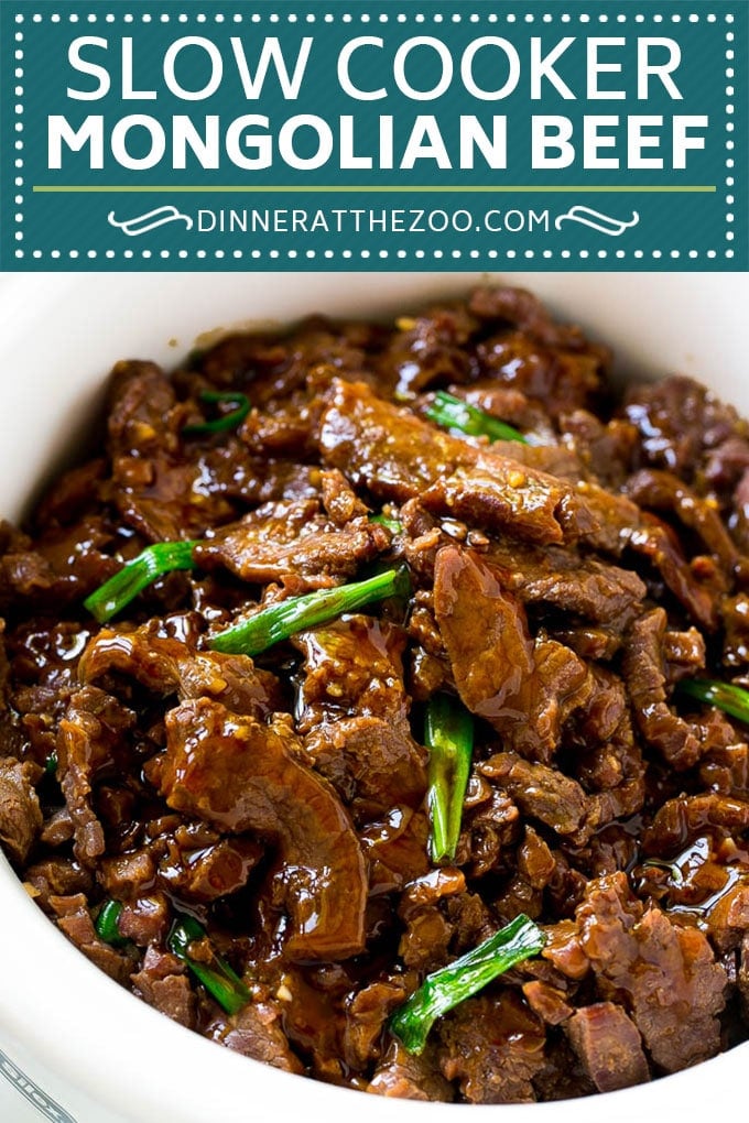 Slow Cooker Mongolian Beef Recipe | Crock Pot Mongolian Beef | Asian Beef Recipe | Slow Cooker Beef #beef #slowcooker #crockpot #asianfood #ezlod