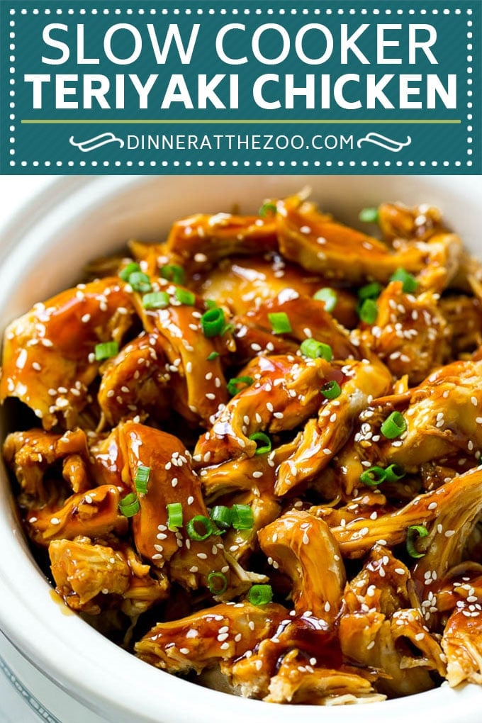 Slow Cooker Teriyaki Chicken Recipe | Crock Pot Teriyaki Chicken | Slow Cooker Chicken | Asian Chicken #slowcooker #crockpot #teriyaki #chicken #dinner #ezlod