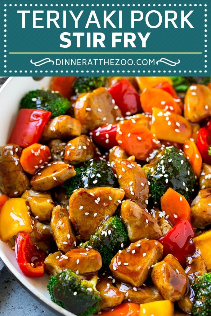 Teriyaki Pork Stir Fry Recipe | Pork Stir Fry | Easy Pork Recipe | Teriyaki Pork #teriyaki #pork #stirfry #asianfood #healthy #dinner #ezlod