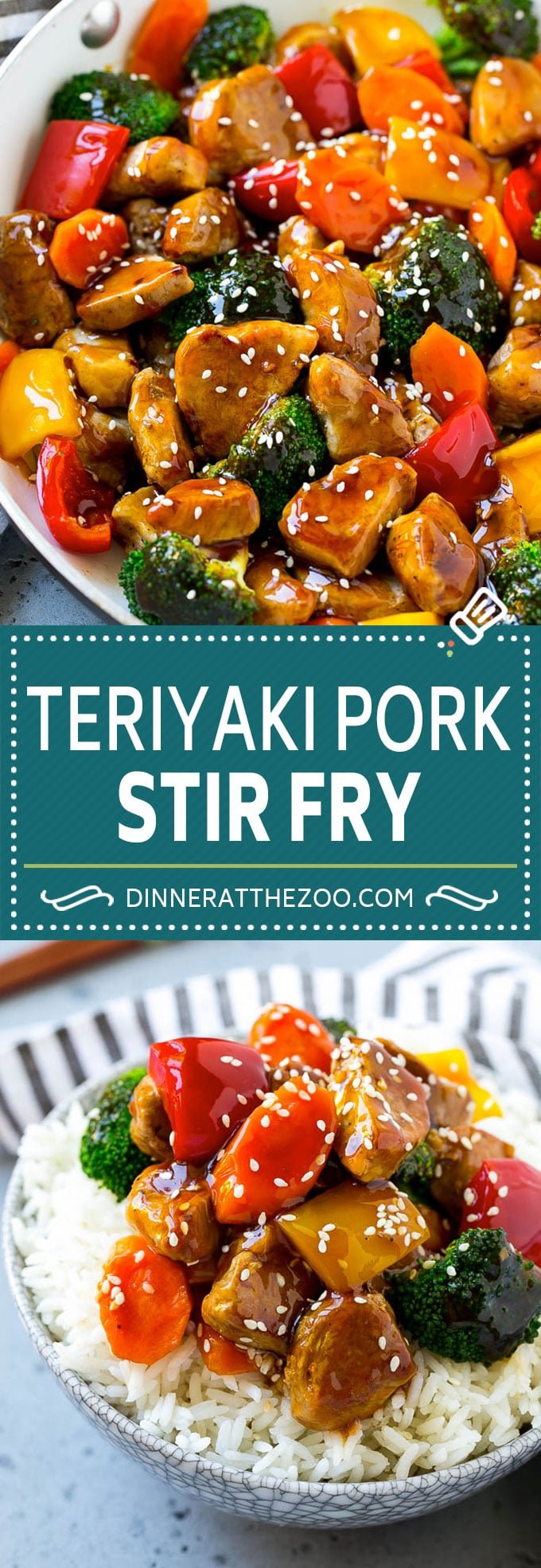 Teriyaki Pork Stir Fry Recipe | Pork Stir Fry | Easy Pork Recipe | Teriyaki Pork #teriyaki #pork #stirfry #asianfood #healthy #dinner #ezlod