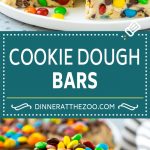 Cookie Dough Bars Recipe | Chocolate Chip Cookie Dough | Cookie Bars #cookiedough #cookies #cookiebars #chocolate #dessert #ezlod