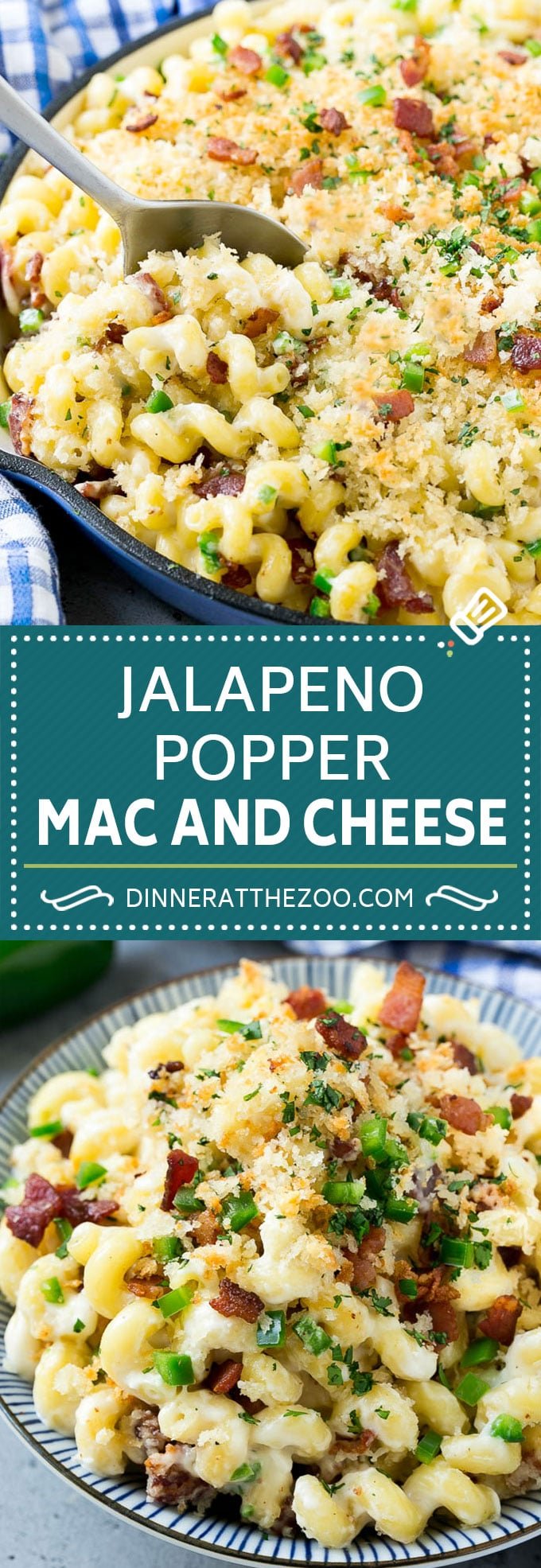 Jalapeno Popper Mac and Cheese Recipe | Bacon Macaroni and Cheese | Spicy Mac and Cheese | Jalapeno Mac and Cheese #jalapeno #bacon #pasta #macandcheese #dinner #ezlod #cheese
