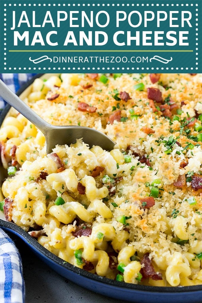 Jalapeno Popper Mac and Cheese Recipe | Bacon Macaroni and Cheese | Spicy Mac and Cheese | Jalapeno Mac and Cheese #jalapeno #bacon #pasta #macandcheese #dinner #ezlod #cheese