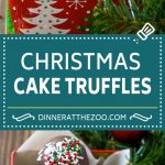 Christmas Cake Truffles Recipe | Cake Truffles | Cake Balls | Cake Bites #cake #christmas #sprinkles #baking #ezlod