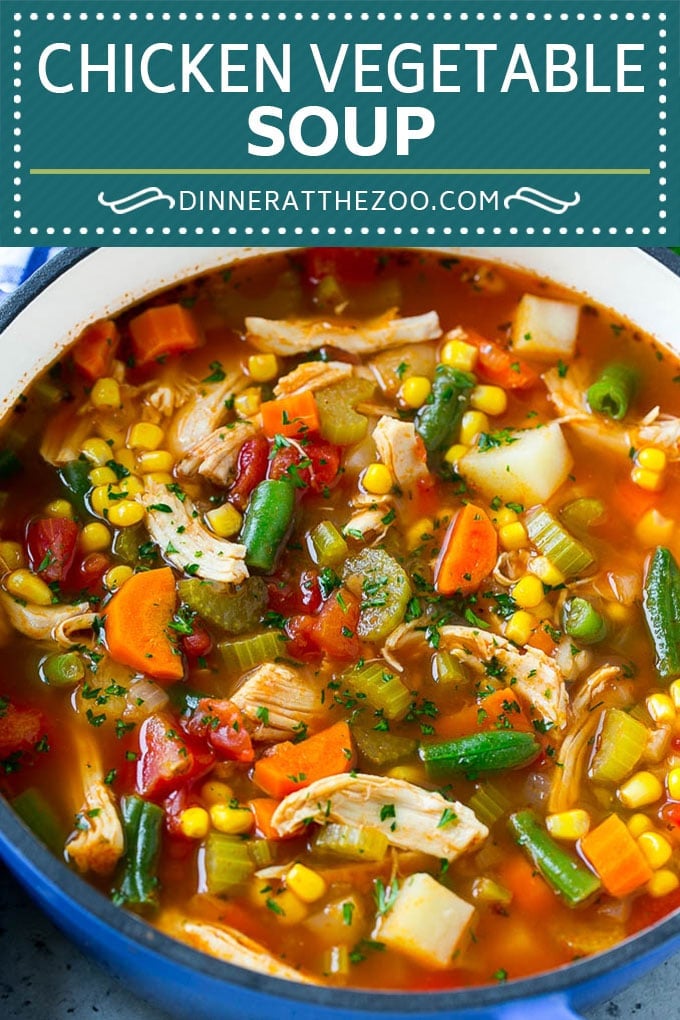 Chicken Vegetable Soup Recipe | Chicken Soup | Healthy Soup | Vegetable Soup #chicken #soup #vegetables #healthy #cleaneating #dinner #ezlod