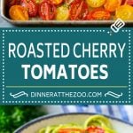 Roasted Cherry Tomatoes Recipe | Roasted Tomatoes #tomatoes #sidedish #glutenfree #cleaneating #healthy #dinner #ezlod