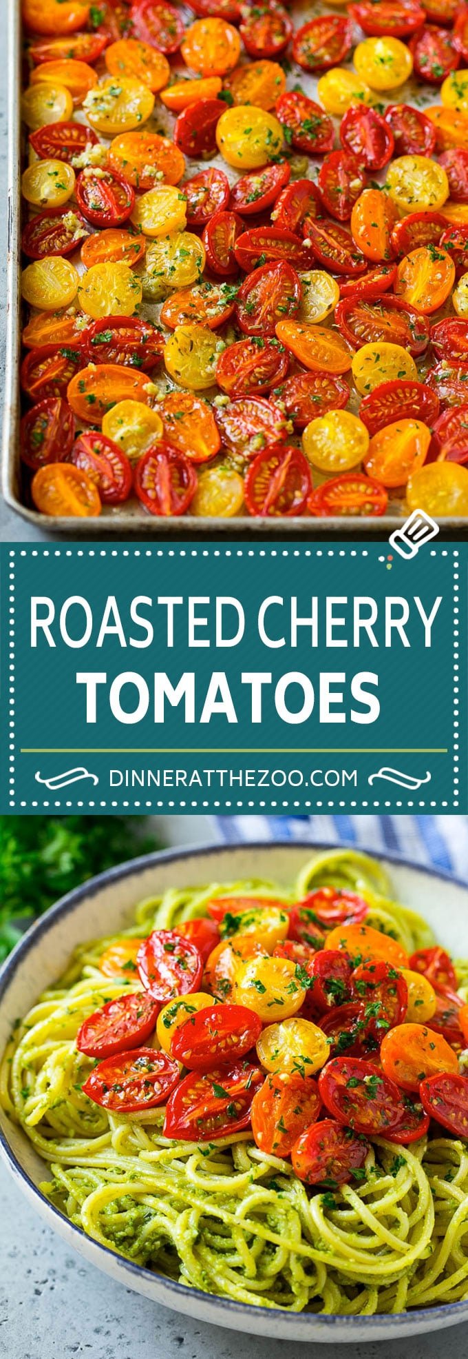 Roasted Cherry Tomatoes Recipe | Roasted Tomatoes #tomatoes #sidedish #glutenfree #cleaneating #healthy #dinner #ezlod