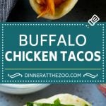 Buffalo Chicken Tacos | Chicken Taco Recipe | Spicy Chicken Tacos #tacos #tacotuesday #buffalochicken #chicken #ranch #dinner #ezlod