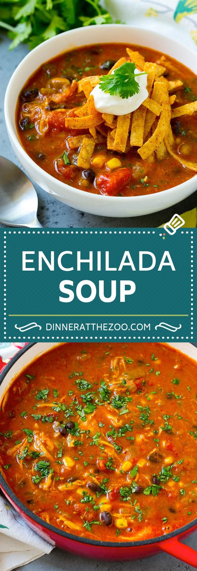 Chicken Enchilada Soup | Mexican Soup | Enchilada Soup #soup #chicken #chickensoup #beans #corn #dinner #ezlod