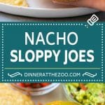 Nacho Sloppy Joes Recipe | Ground Beef Recipe | Easy Sloppy Joes #beef #nachos #cheese #spicy #sandwich #dinner #ezlod