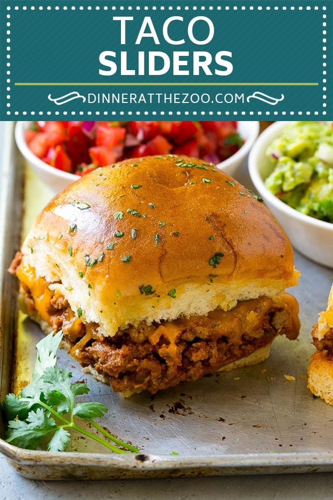 Taco Sliders Recipe | Beef Slider Sandwiches | Easy Slider Sandwiches #sandwich #taco #beef #cheese #snack #appetizer #ezlod