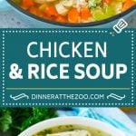 Chicken and Rice Soup Recipe | Homemade Chicken Soup | Easy Chicken Soup #soup #chicken #rice #dinner #glutenfree #comfortfood #ezlod