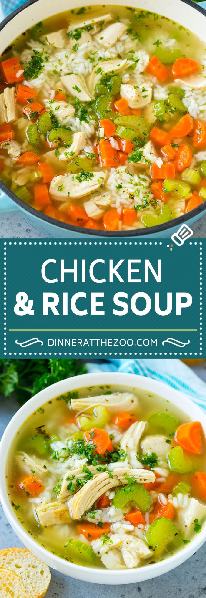 Chicken and Rice Soup Recipe | Homemade Chicken Soup | Easy Chicken Soup #soup #chicken #rice #dinner #glutenfree #comfortfood #ezlod