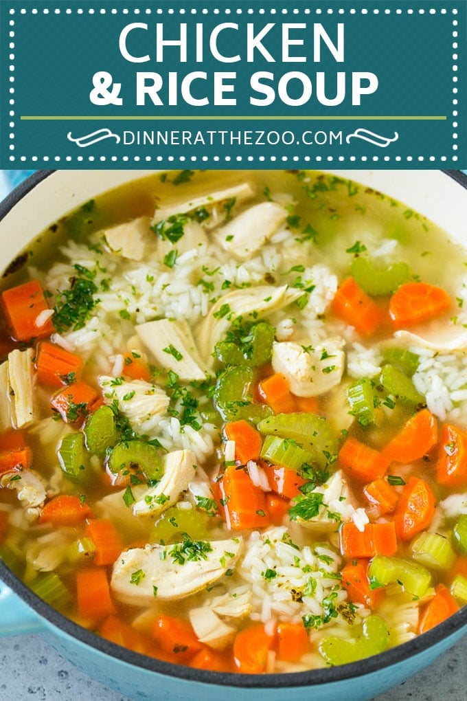 Chicken and Rice Soup Recipe | Homemade Chicken Soup | Easy Chicken Soup #soup #chicken #rice #dinner #glutenfree #comfortfood #ezlod