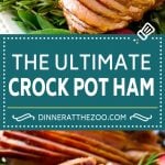 Crock Pot Ham Recipe | Slow Cooker Ham | Glazed Ham | Thanksgiving Ham | Christmas Ham | Easter Ham #ham #slowcooker #crockpot #dinner #christmas #thanksgiving #easter #glutenfree #ezlod