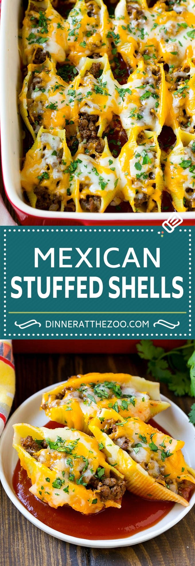 Mexican Stuffed Shells Recipe | Stuffed Shells | Mexican Pasta #dinner #pasta #mexican #beef #noodles #cheese #ezlod