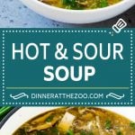 Hot and Sour Soup Recipe | Chinese Soup Recipe #soup #chinese #asian #dinner #vegetarian #tofu #mushrooms #ezlod