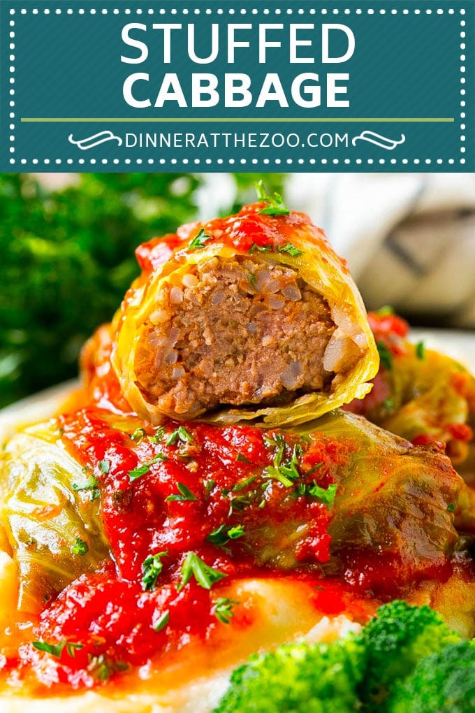 Stuffed Cabbage Recipe | Cabbage Rolls | Baked Cabbage #cabbage #beef #rice #glutenfree #dinner #ezlod