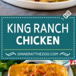 King Ranch Chicken Recipe | Mexican Chicken Casserole | Creamy Chicken Casserole #casserole #chicken #cheese #comfortfood #dinner #ezlod