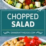 Chopped Salad Recipe | Chicken Salad | Avocado Salad #salad #chicken #avocado #bacon #glutenfree #dinner #ezlod #lunch