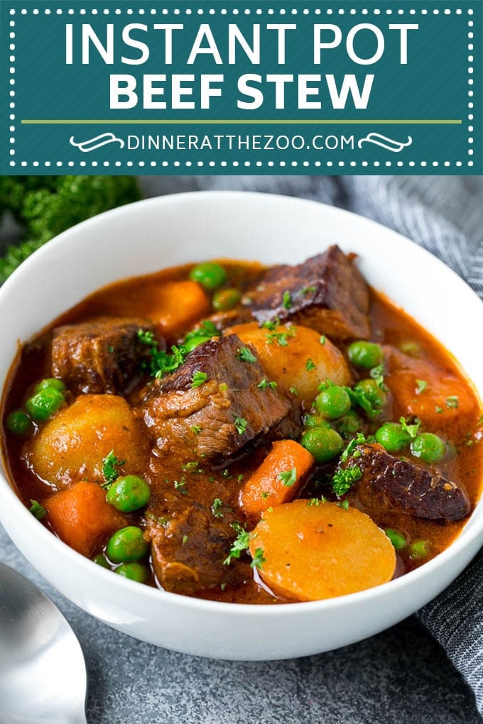 Instant Pot Beef Stew Recipe | Pressure Cooker Beef Stew | Beef Stew #beef #stew #soup #pressurecooker #instantpot #dinner #ezlod