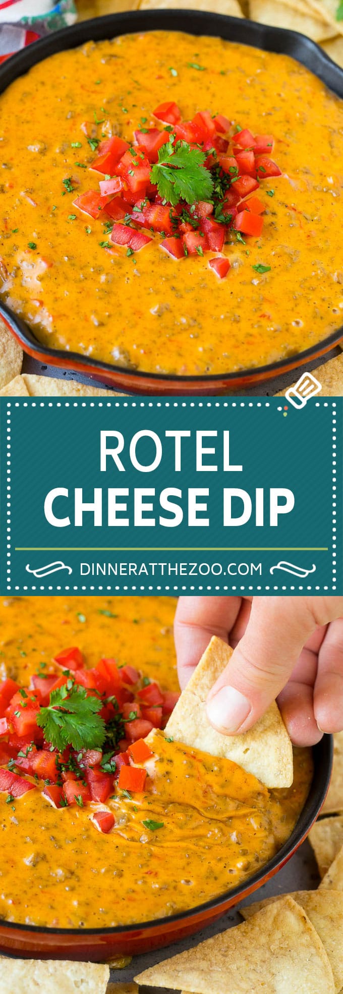 Rotel Dip Recipe | Mexican Cheese Dip | Beef and Cheese Dip | Velveeta Dip #dip #appetizer #hamburger #tomatoes #cheese #ezlod