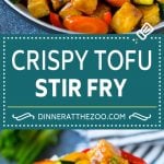 Tofu Stir Fry Recipe | Crispy Tofu | Tofu and Vegetables | Vegetable Stir Fry #tofu #vegetarian #stirfry #zucchini #dinner #meatless #ezlod