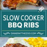 Slow Cooker Ribs | Baby Back Ribs | Crock Pot Ribs | Pork Ribs #ribs #pork #slowcooker #crockpot #bbq #dinner #ezlod