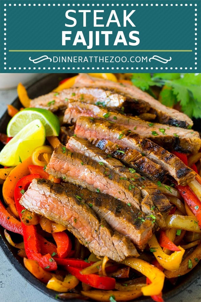 Steak Fajitas Recipe | Beef Fajitas | Steak Recipe #fajitas #steak #beef #mexicanfood #dinner #ezlod