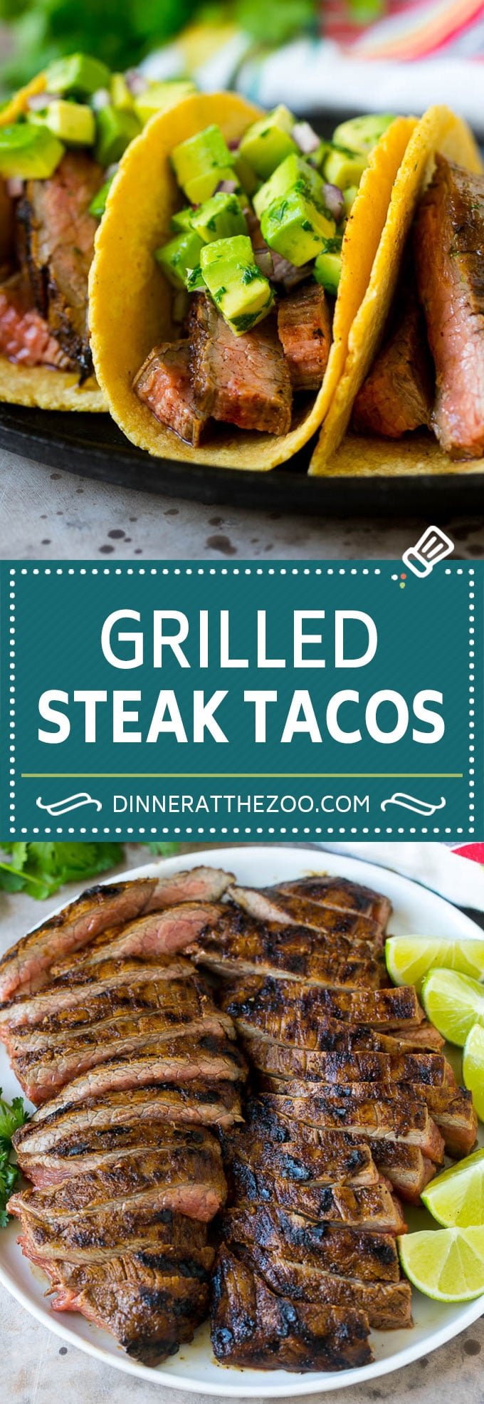 Steak Tacos Recipe | Beef Tacos | Grilled Steak #steak #tacos #tacotuesday #avocado #dinner #ezlod
