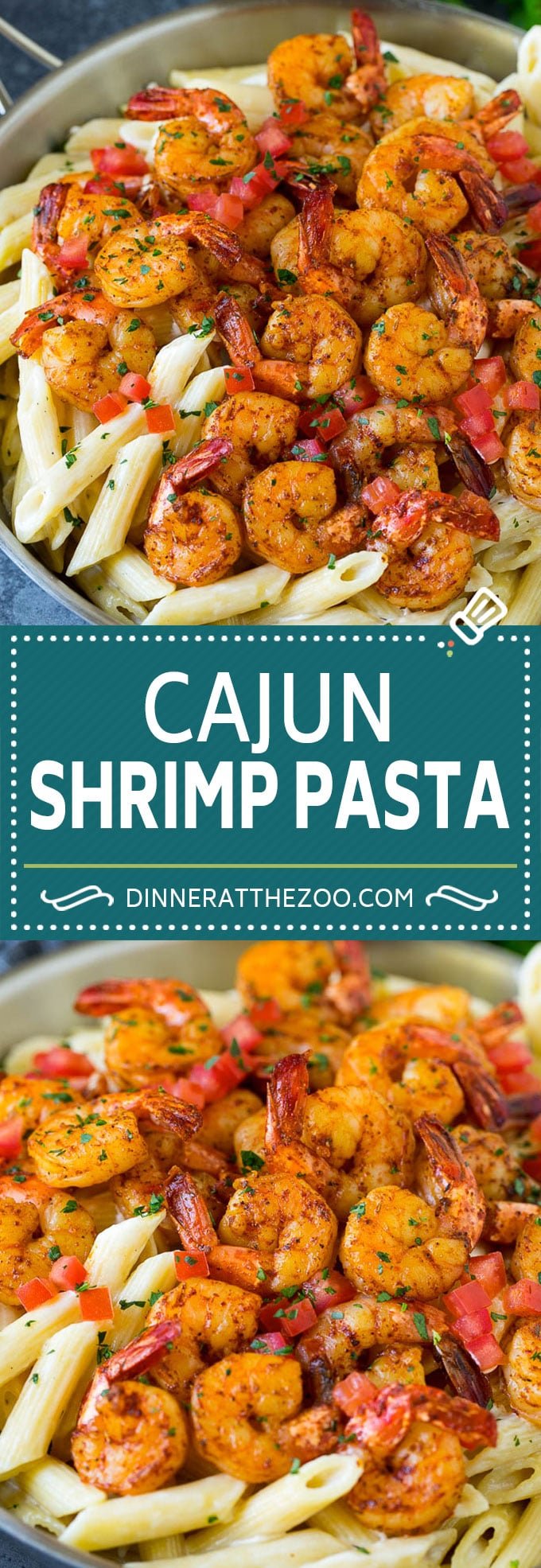 Cajun Shrimp Pasta Recipe | Shrimp Pasta | Creamy Pasta #pasta #shrimp #cajun #dinner #ezlod
