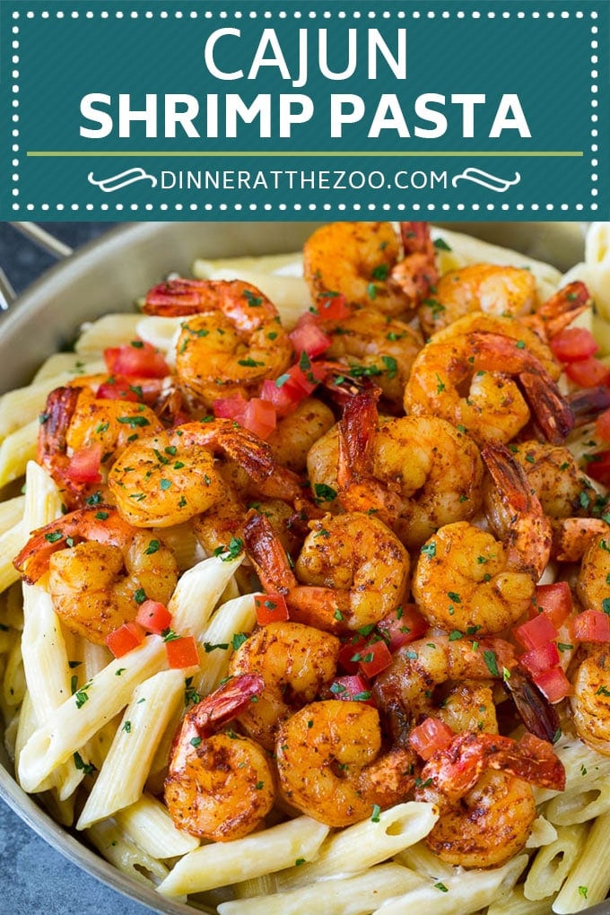 Cajun Shrimp Pasta Recipe | Shrimp Pasta | Creamy Pasta #pasta #shrimp #cajun #dinner #ezlod
