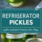 Refrigerator Pickles Recipe | Pickled Cucumbers | Quick Pickles #pickles #cucumbers #garlic #dill #ezlod