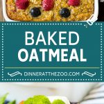 Baked Oatmeal Recipe | Meal Prep | Healthy Oatmeal #oatmeal #casserole #breakfast #brunch #ezlod #mealprep