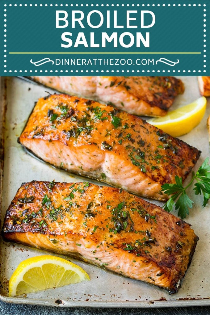 Broiled Salmon Recipe | Healthy Salmon Recipe #salmon #garlic #seafood #dinner #ezlod