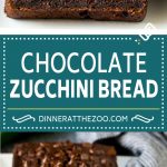 Chocolate Zucchini Bread Recipe | Zucchini Bread #bread #zucchini #chocolate #baking #dessert #ezlod