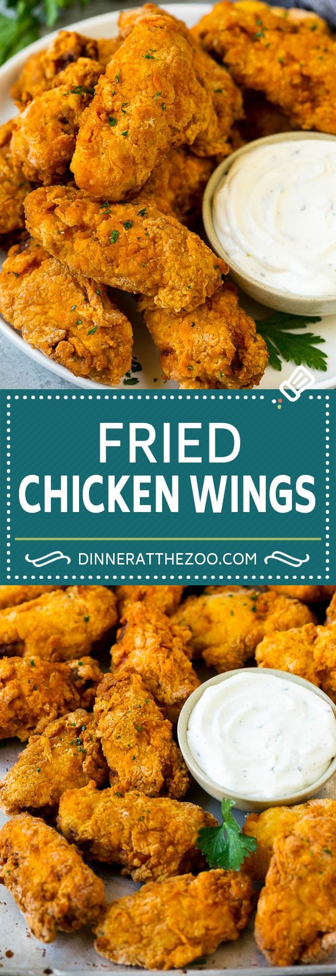 Fried Chicken Wings Recipe | Chicken Wings #chicken #chickenwings #appetizer #snack #dinner #ezlod