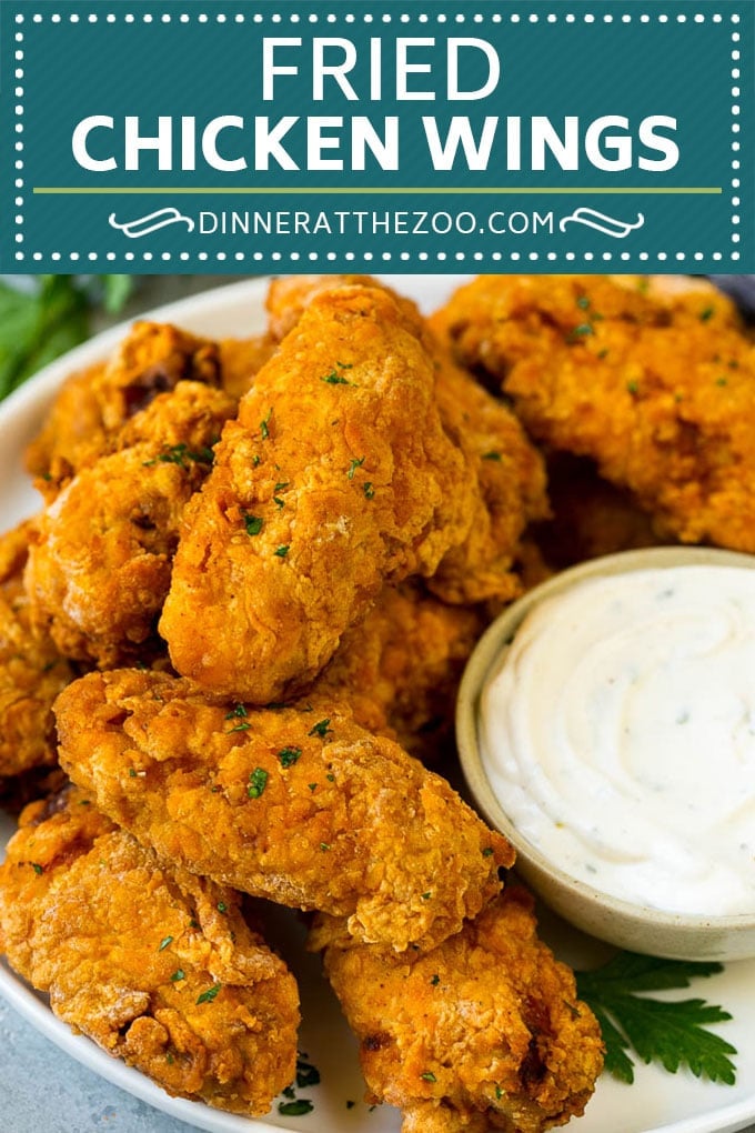 Fried Chicken Wings Recipe | Chicken Wings #chicken #chickenwings #appetizer #snack #dinner #ezlod