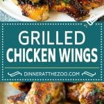 Grilled Chicken Wings | Marinated Chicken Wings | Grilled Chicken #chicken #chickenwings #grilling #marinade #dinner #appetizer #ezlod