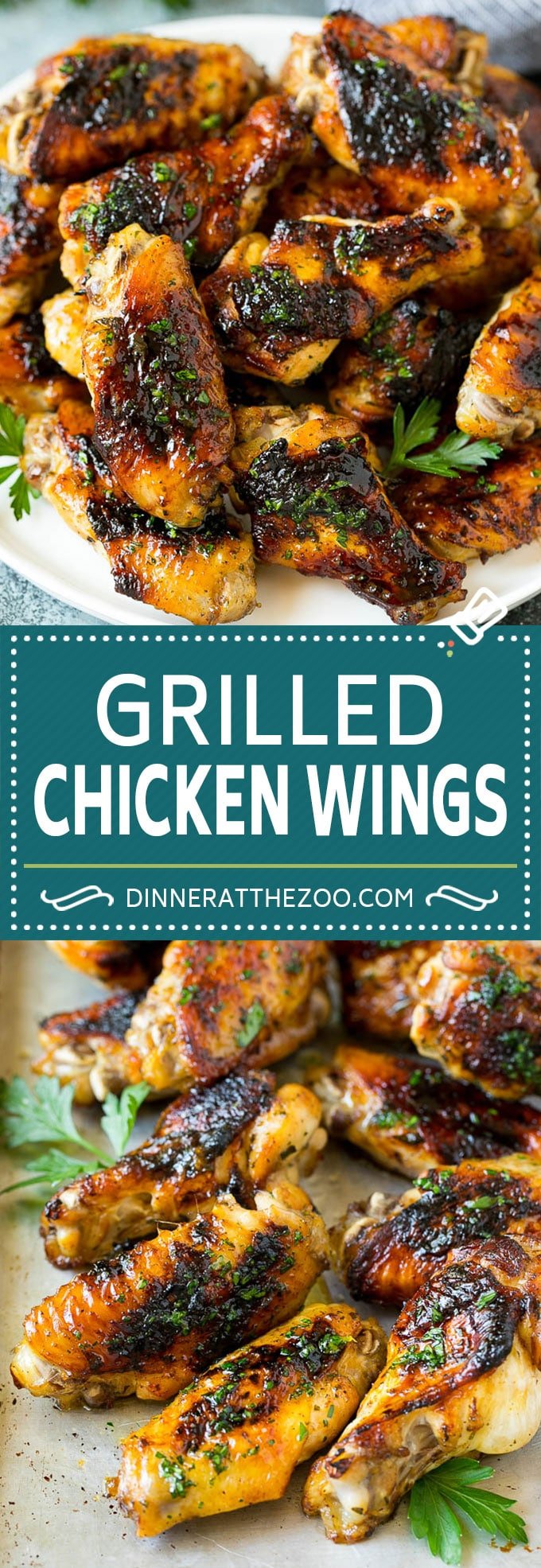 Grilled Chicken Wings | Marinated Chicken Wings | Grilled Chicken #chicken #chickenwings #grilling #marinade #dinner #appetizer #ezlod