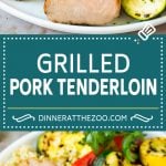Grilled Pork Tenderloin Recipe | Grilled Pork #pork #grilling #marinade #dinner #ezlod