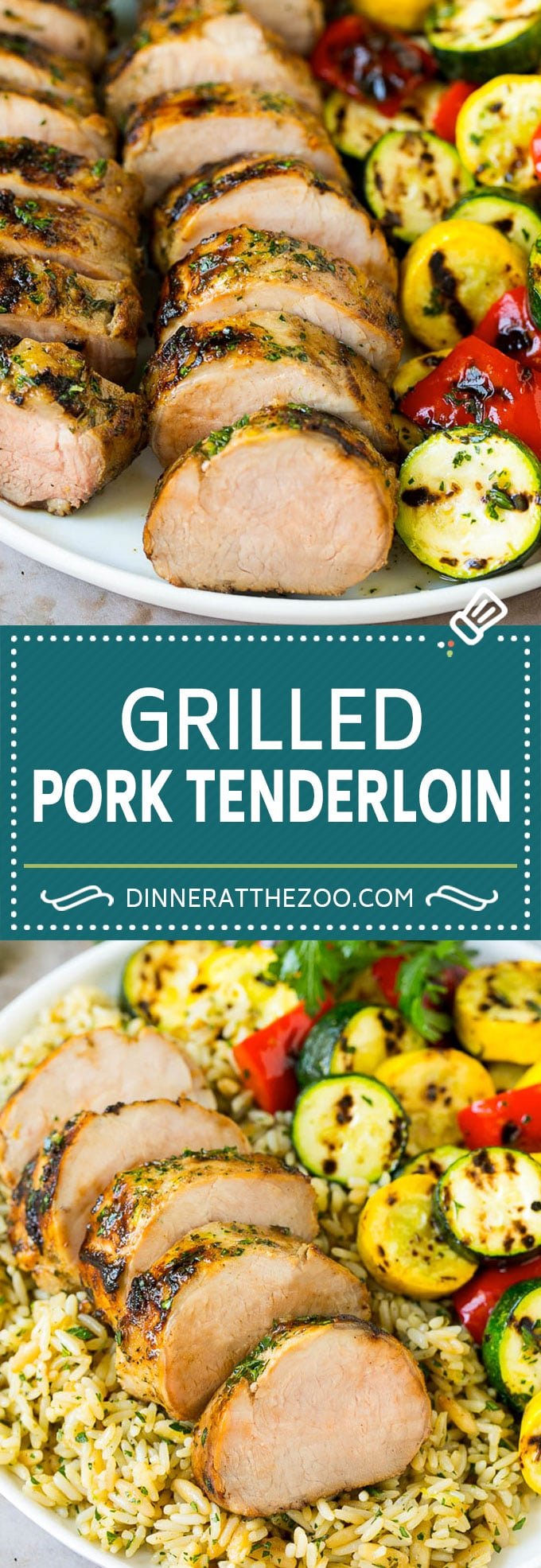Grilled Pork Tenderloin Recipe | Grilled Pork #pork #grilling #marinade #dinner #ezlod