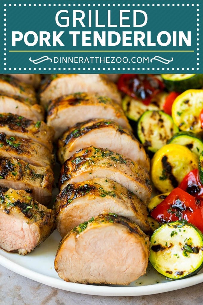Grilled Pork Tenderloin Recipe | Grilled Pork #pork #grilling #marinade #dinner #ezlod