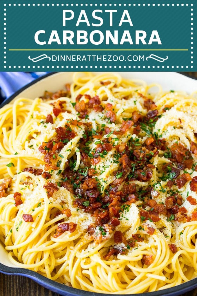 Pasta Carbonara Recipe | Bacon Pasta #pasta #bacon #cheese #dinner #ezlod