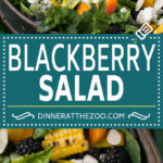 Blackberry Salad Recipe | Summer Salad #salad #blackberries #apricot #corn #dinner #healthy #ezlod
