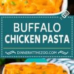 Buffalo Chicken Pasta Recipe | Baked Pasta #chicken #buffalochicken #pasta #cheese #dinner #ezlod