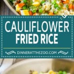 Cauliflower Fried Rice Recipe | Cauliflower Rice #rice #cauliflower #lowcarb #dinner #keto #ezlod