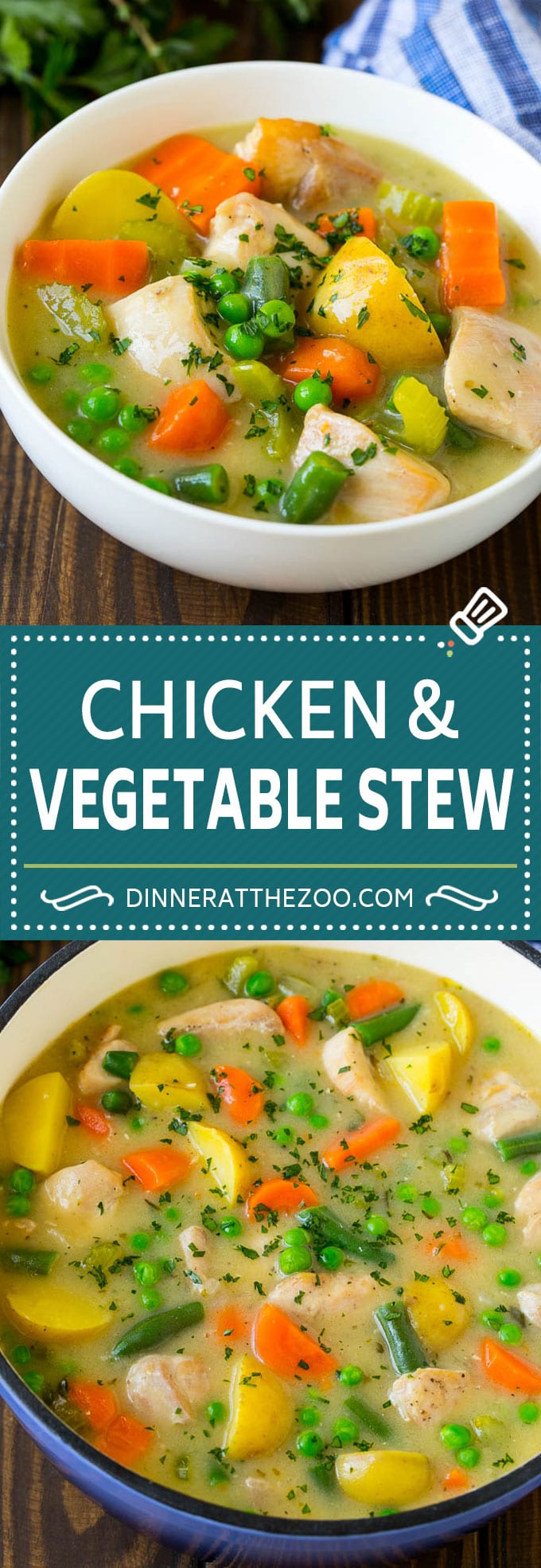 Chicken Stew Recipe | Chicken and Vegetable Soup #stew #soup #chicken #potatoes #comfortfood #dinner #ezlod